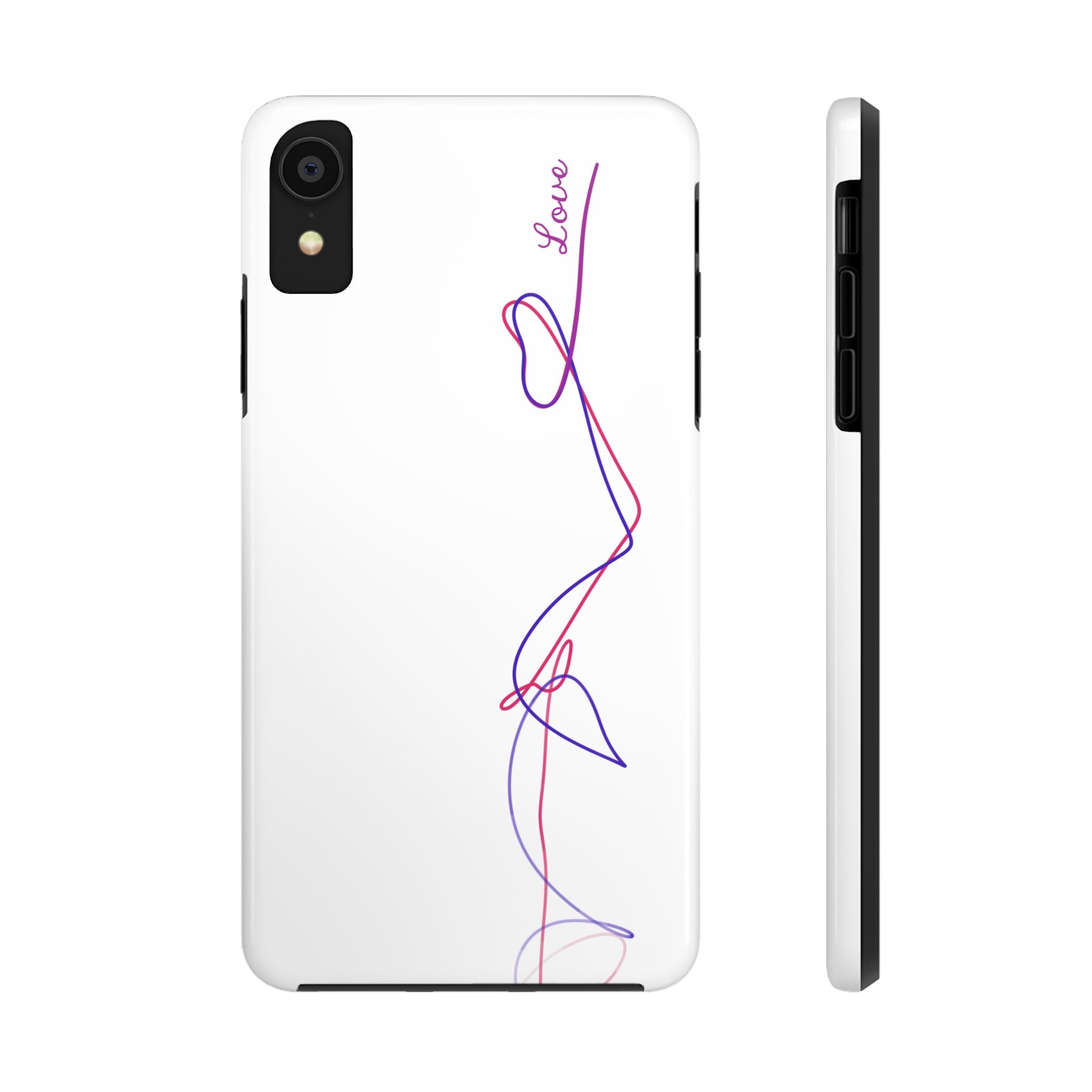 Impact-Resistant Phone Case - Love Line 3