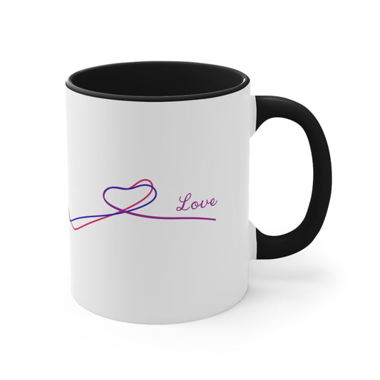 Accent Coffee Mug - Love Line 3