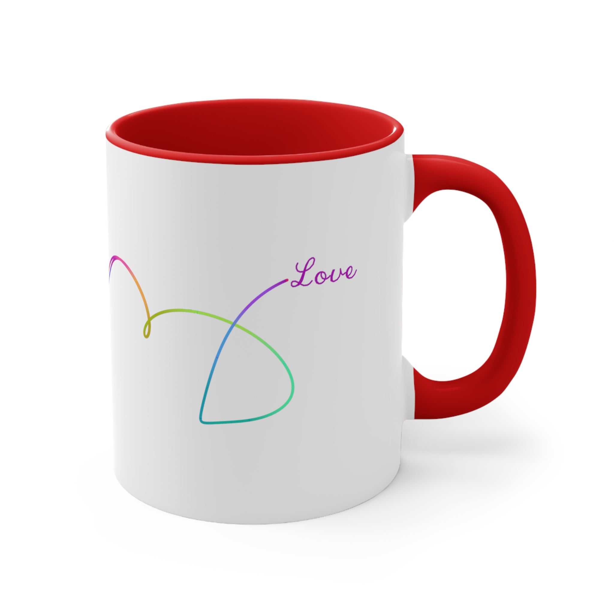 Accent Coffee Mug - Love Line 1