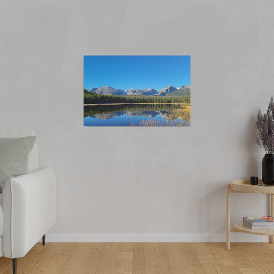 Captivating Bierstadt Lake - Stretched Canvas