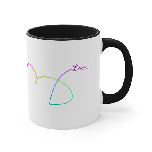 Accent Coffee Mug - Love Line 1